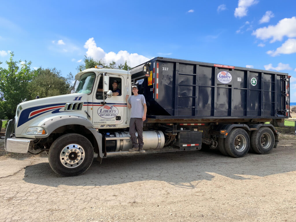 Liberty Waste Dumpster Rental in Mundelein Illinois